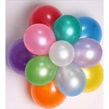 50 Metallic Balloons