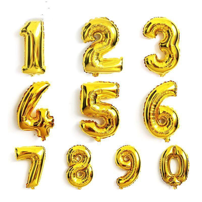 Foil Number (Golden)