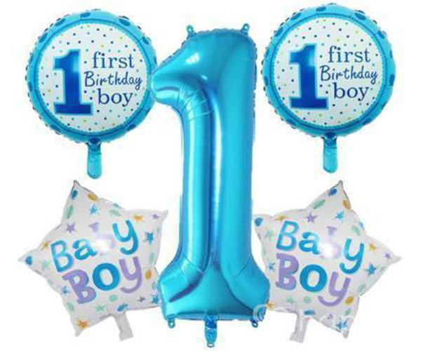 1st Year Baby Boy Foil