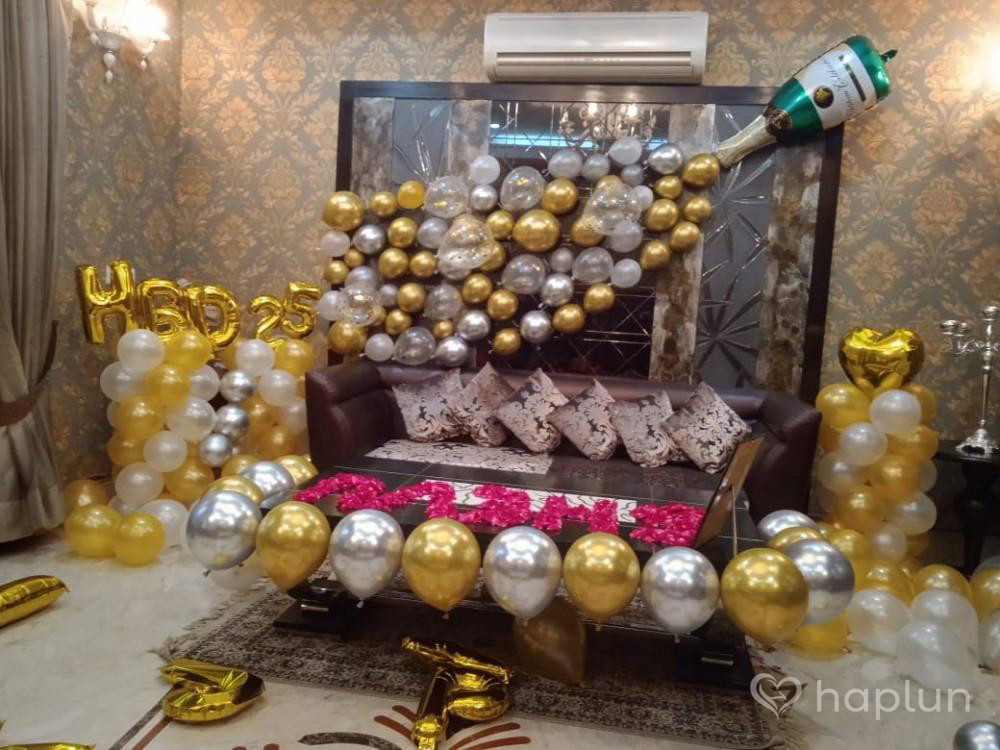Champagne Bottle Wall Decoration