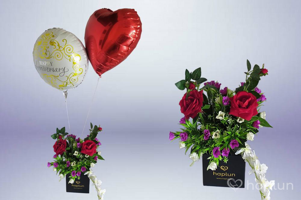 Balloon Bouquet For Anniversary