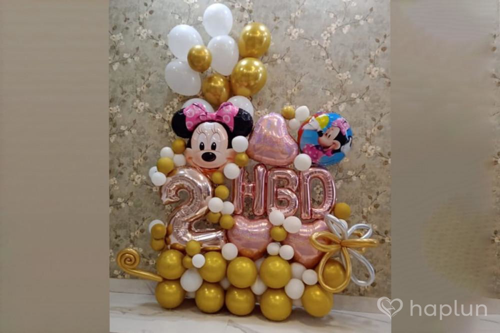 Marquee with Cartoon Minnie