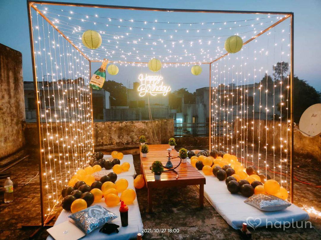 Terrace Seating Decoration