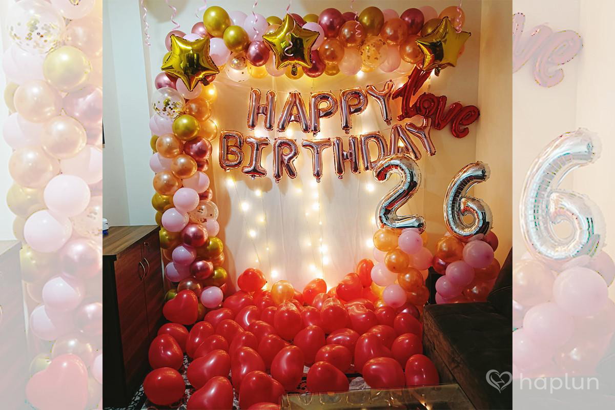 Elegant Birthday Decor With Love