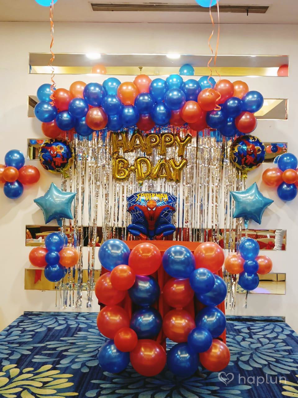 spider man theme decor
