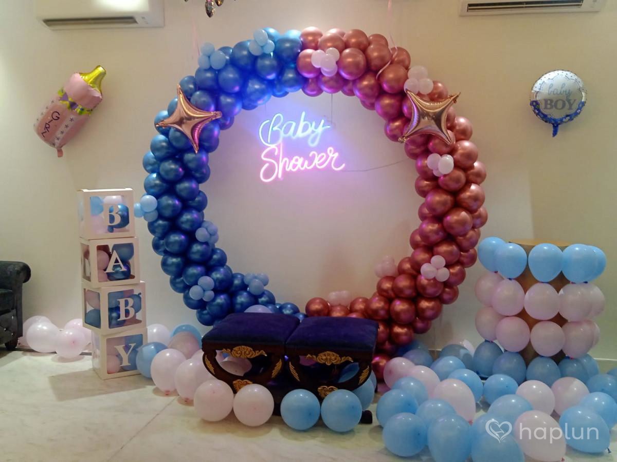 Baby Shower Ring Decor