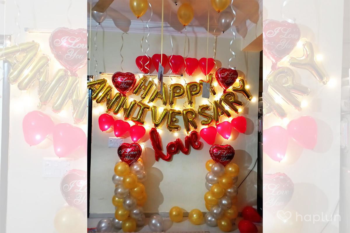 Anniversary Love decor