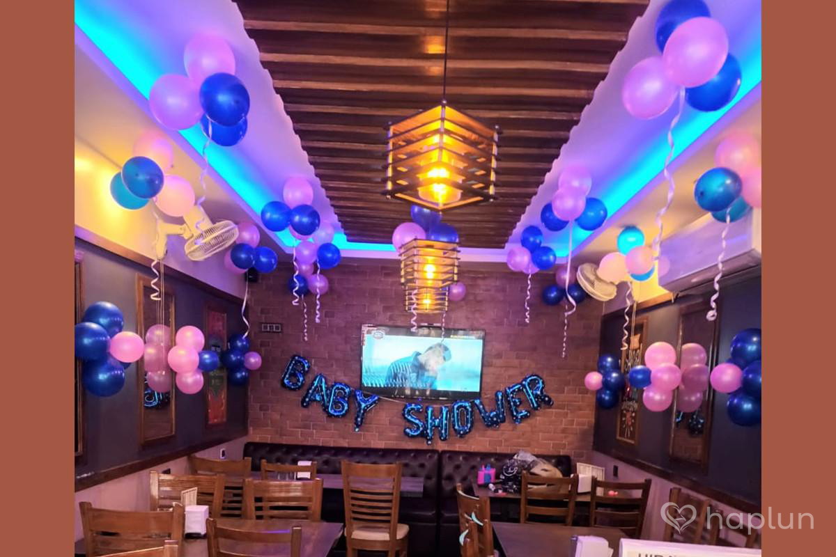 Baby Shower Surprise Decor
