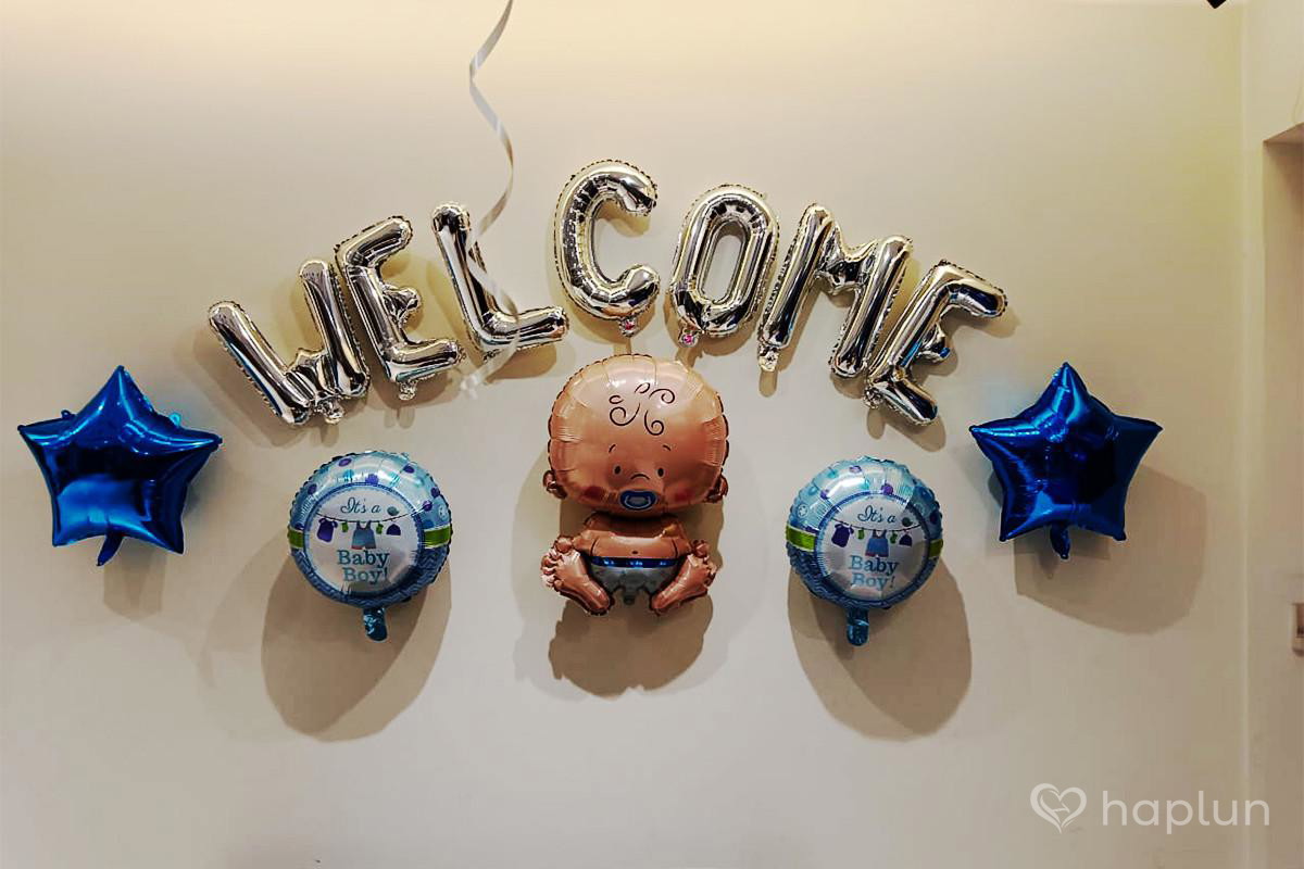Welcome Decoration for Baby Boy