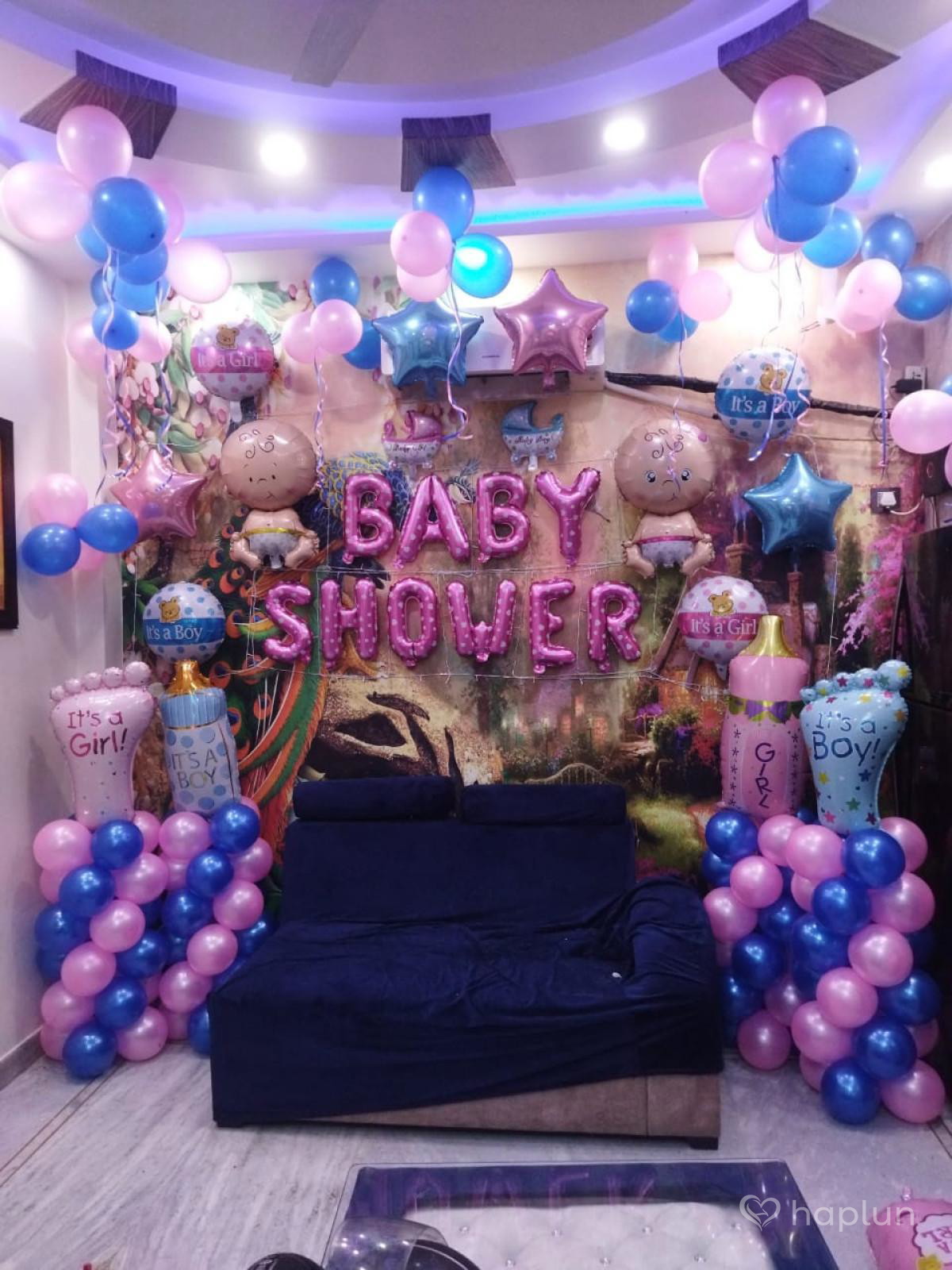 Baby Shower Neon Decor