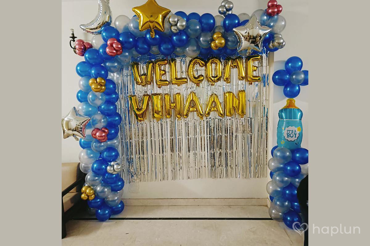 Baby Boy Welcome Wall Decor