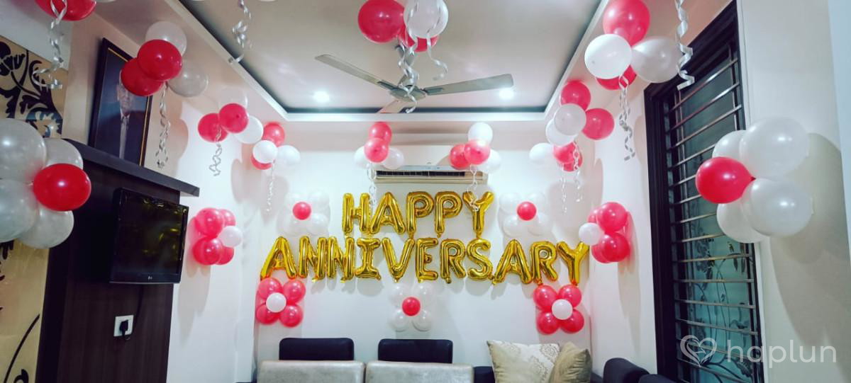 Balloon Decoration for anniversary