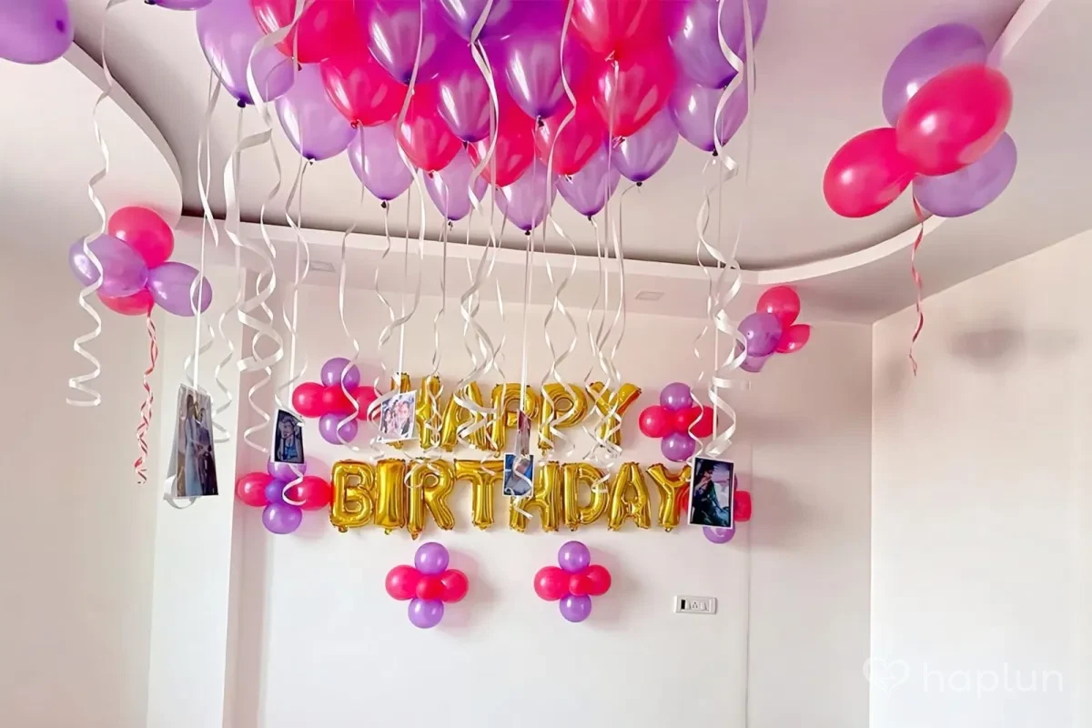 Birthday Surprise with Printed Photos