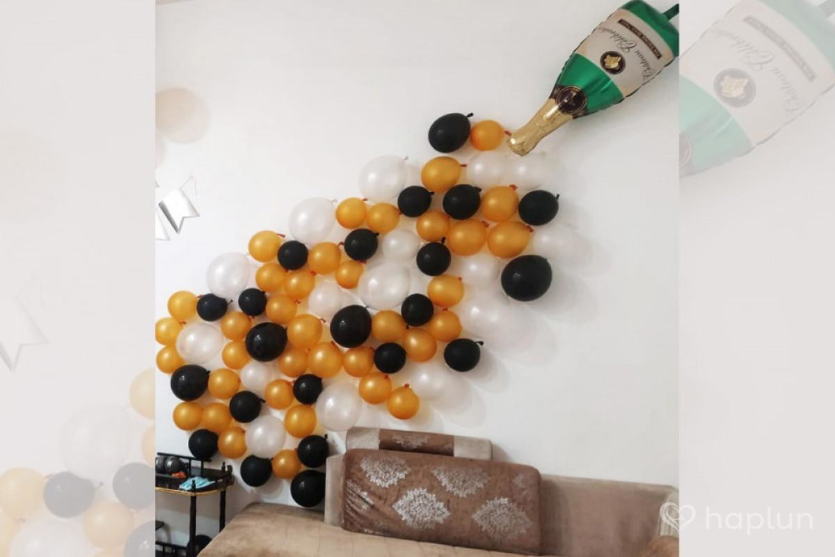 Champagne Decoration For Birthday