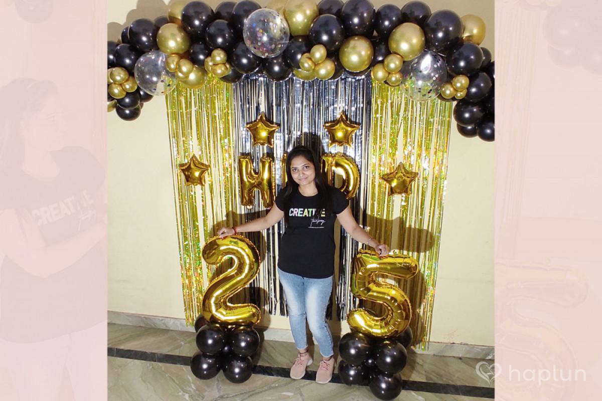 Elegant Birthday Wall Decoration