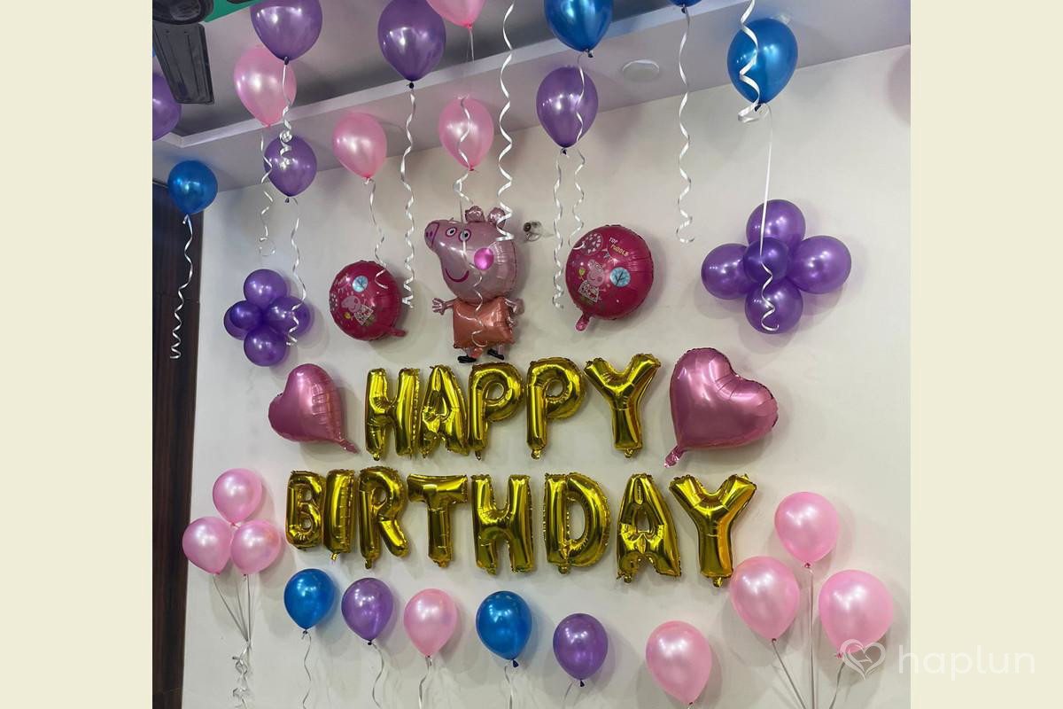 Peppa Pig Birthday Decoration