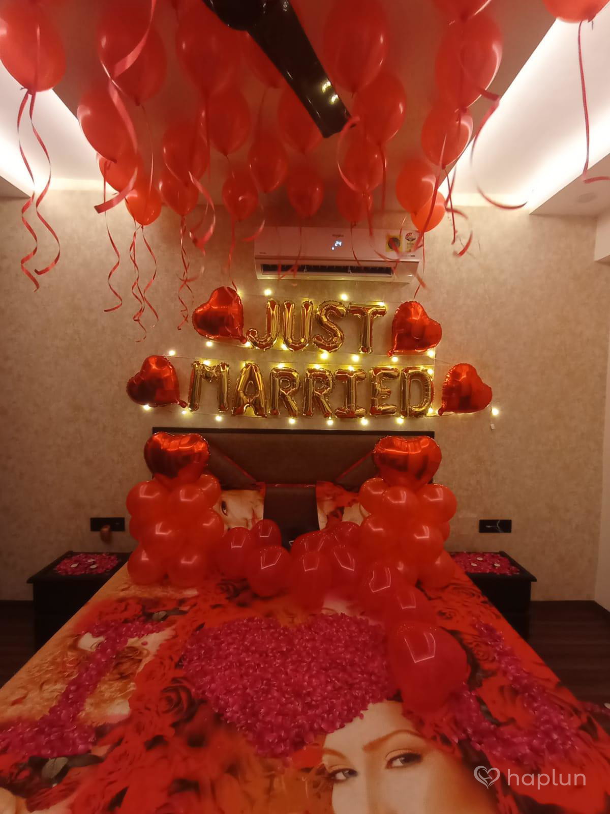 Romantic Just Married Love Decoration