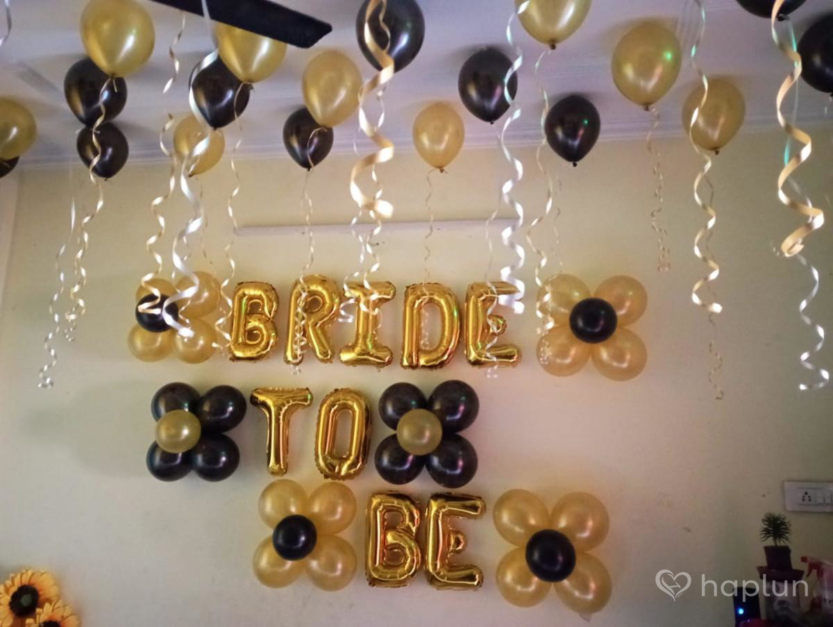 Simple Bride To Be Decoration
