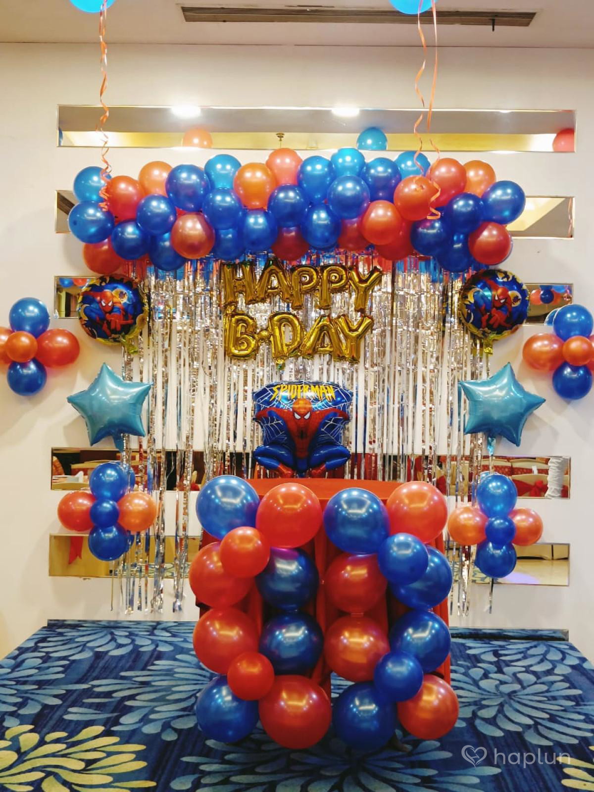Spider Man Theme Decoration