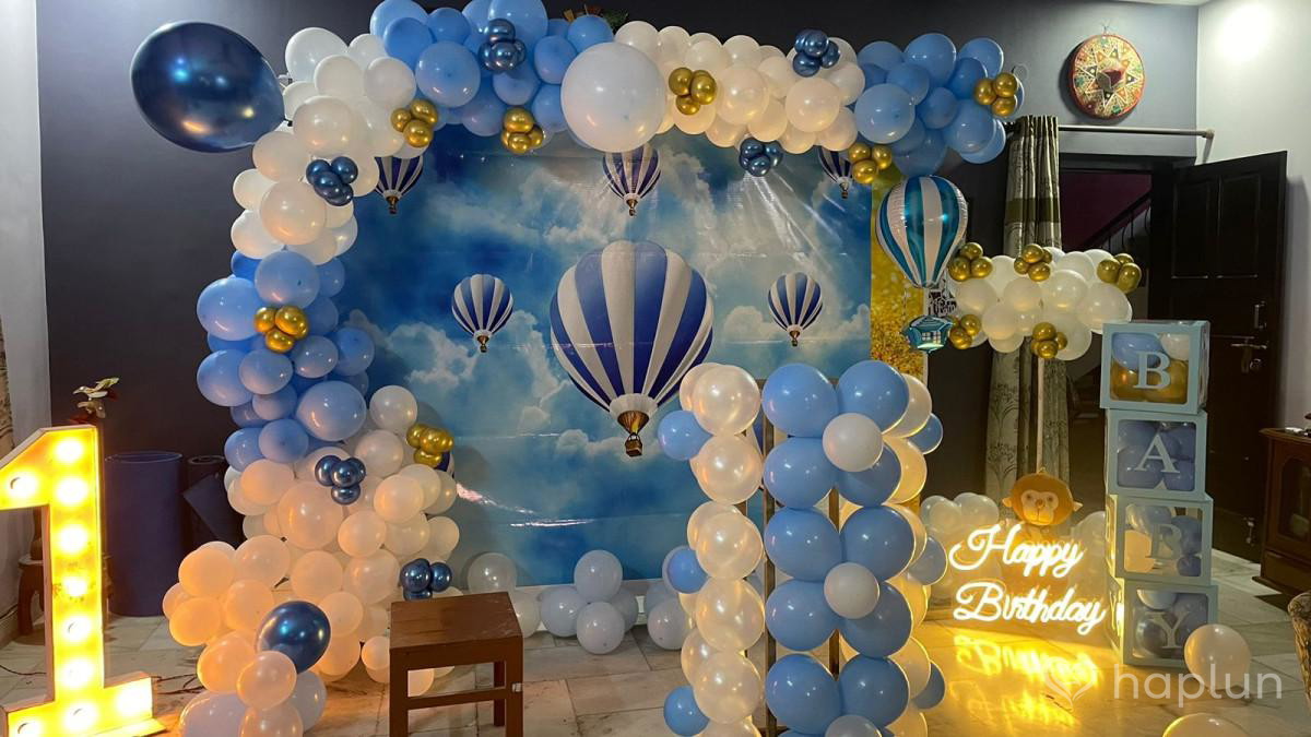 Air Balloon Flex Theme Decoration