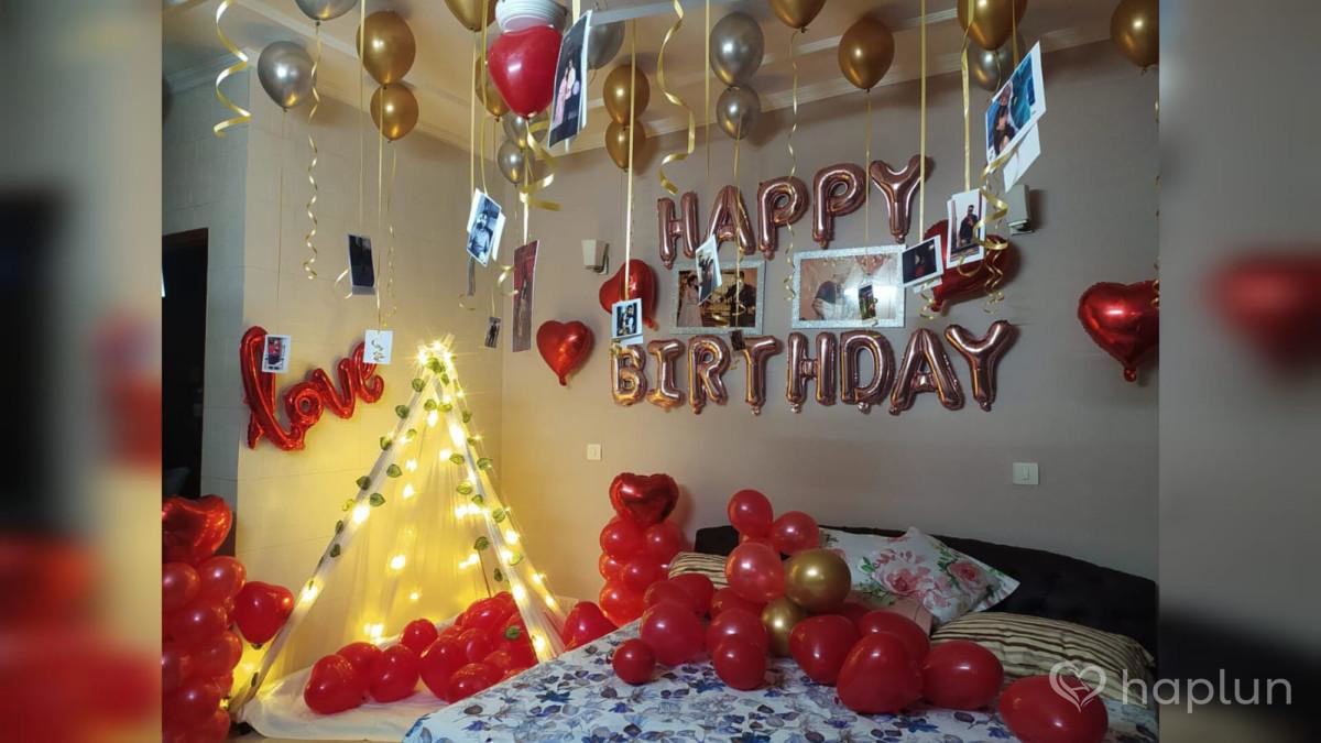 Cabana Birthday Surprise Decoration