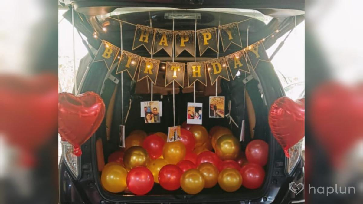 Car Boot Decoration For Birthday