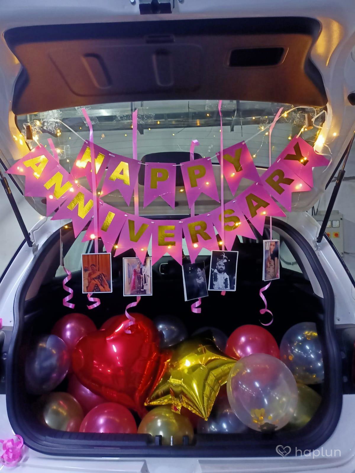 Car Dikki Anniversary Decoration
