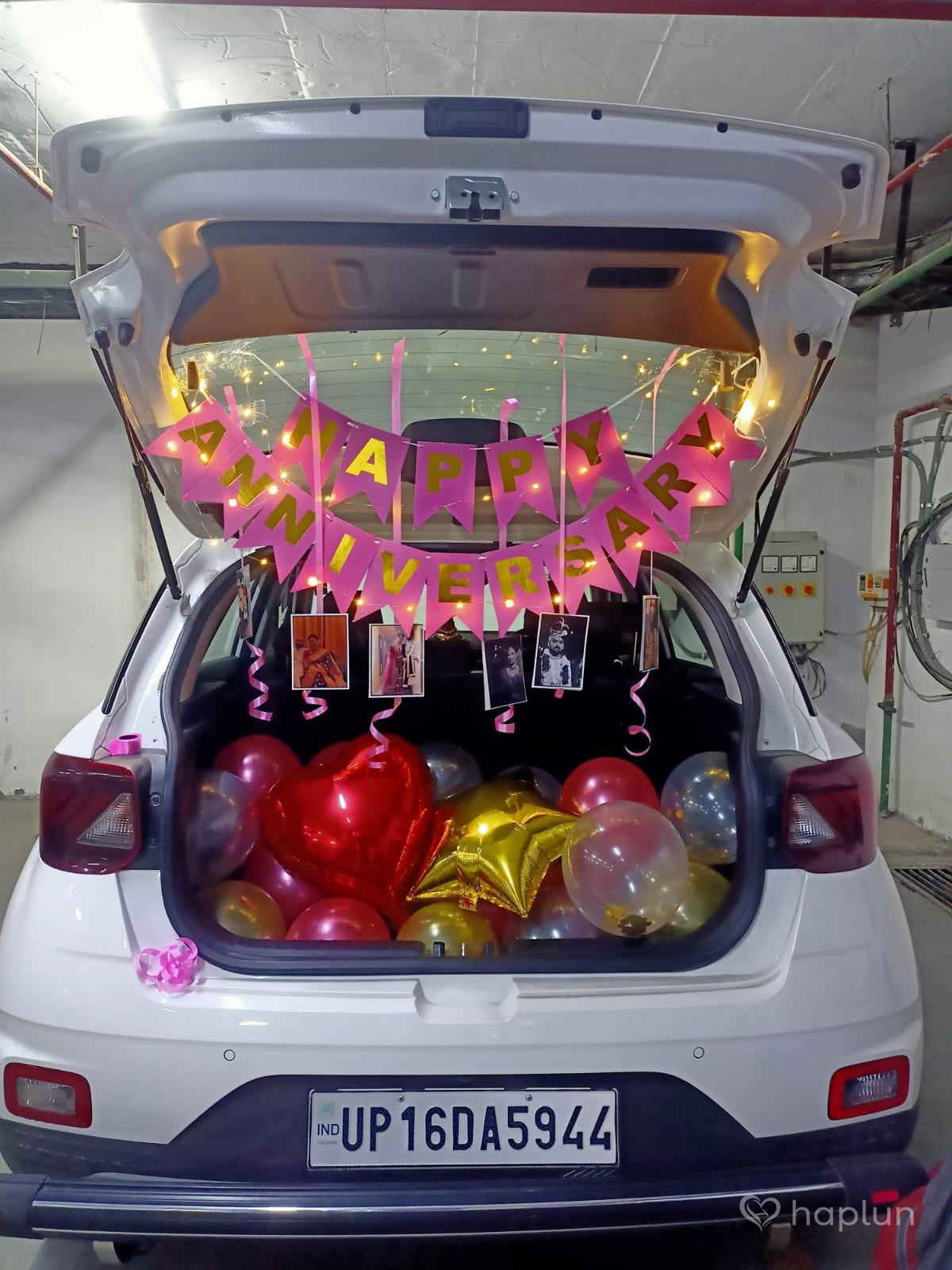 Car Dikki Anniversary Surprise