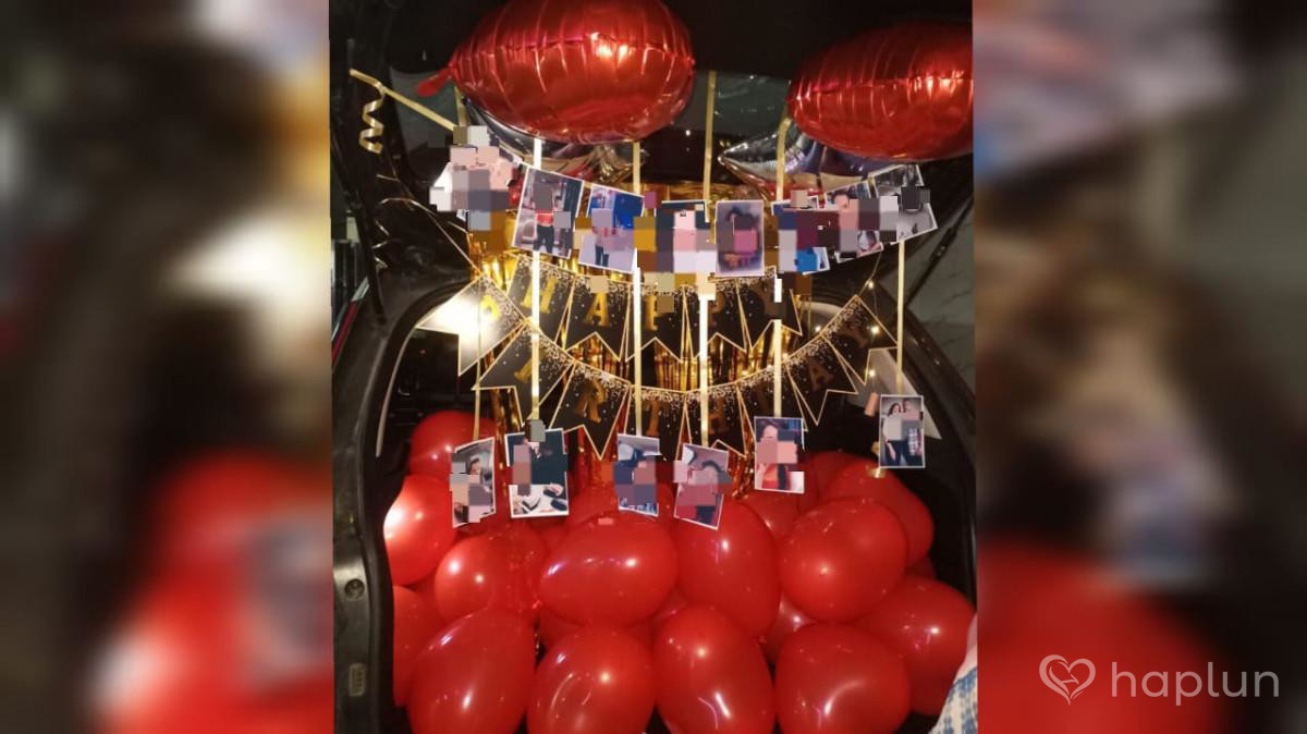 Car Dikki Birthday Decoration