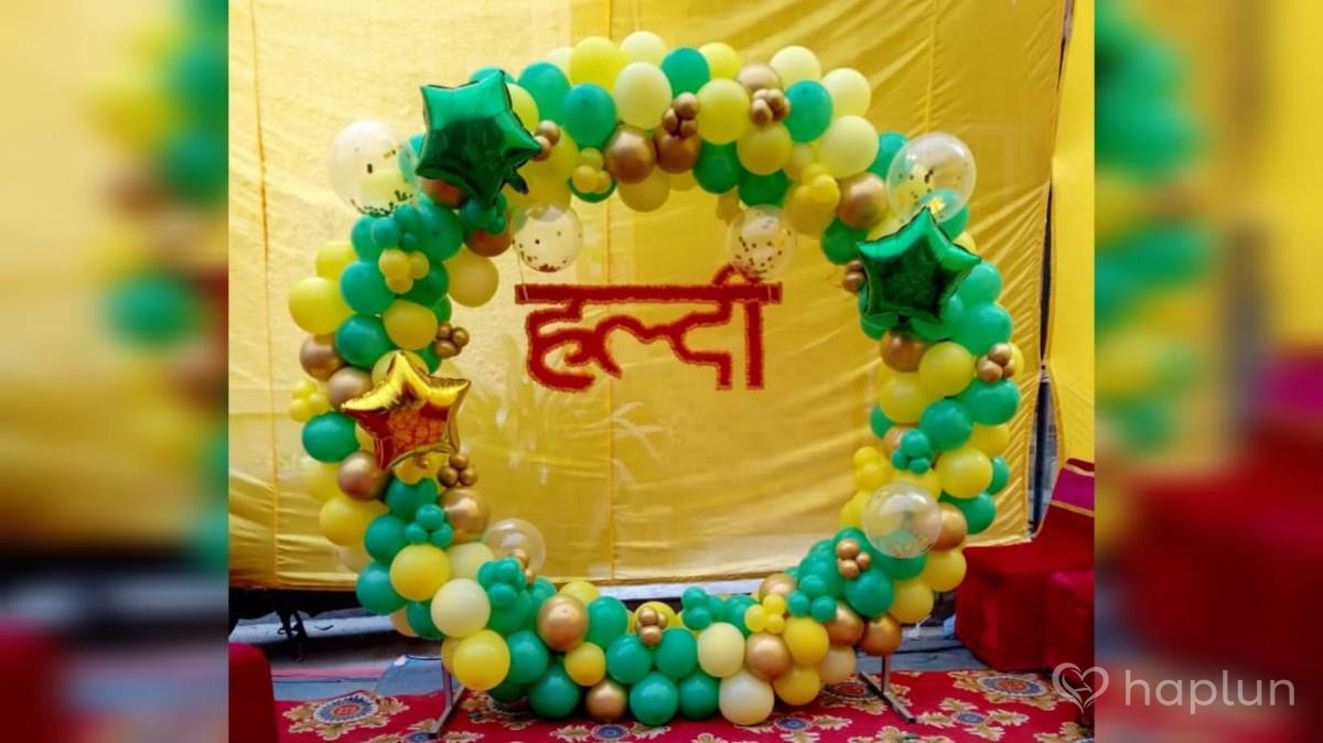 Haldi Ring Decoration