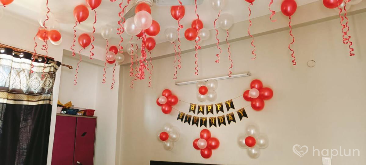 Simple Balloon Surprise Decoration