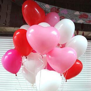 20 Heart shaped Balloons