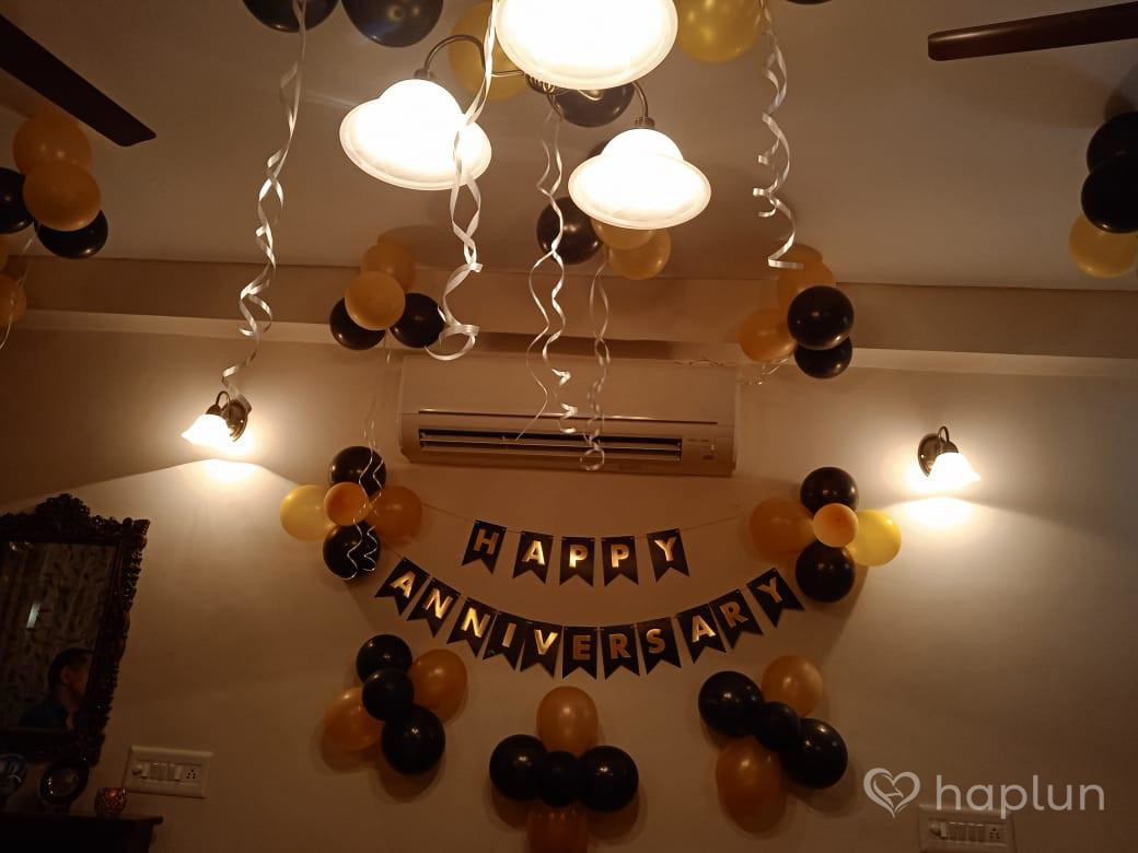 simple anniversary decoration