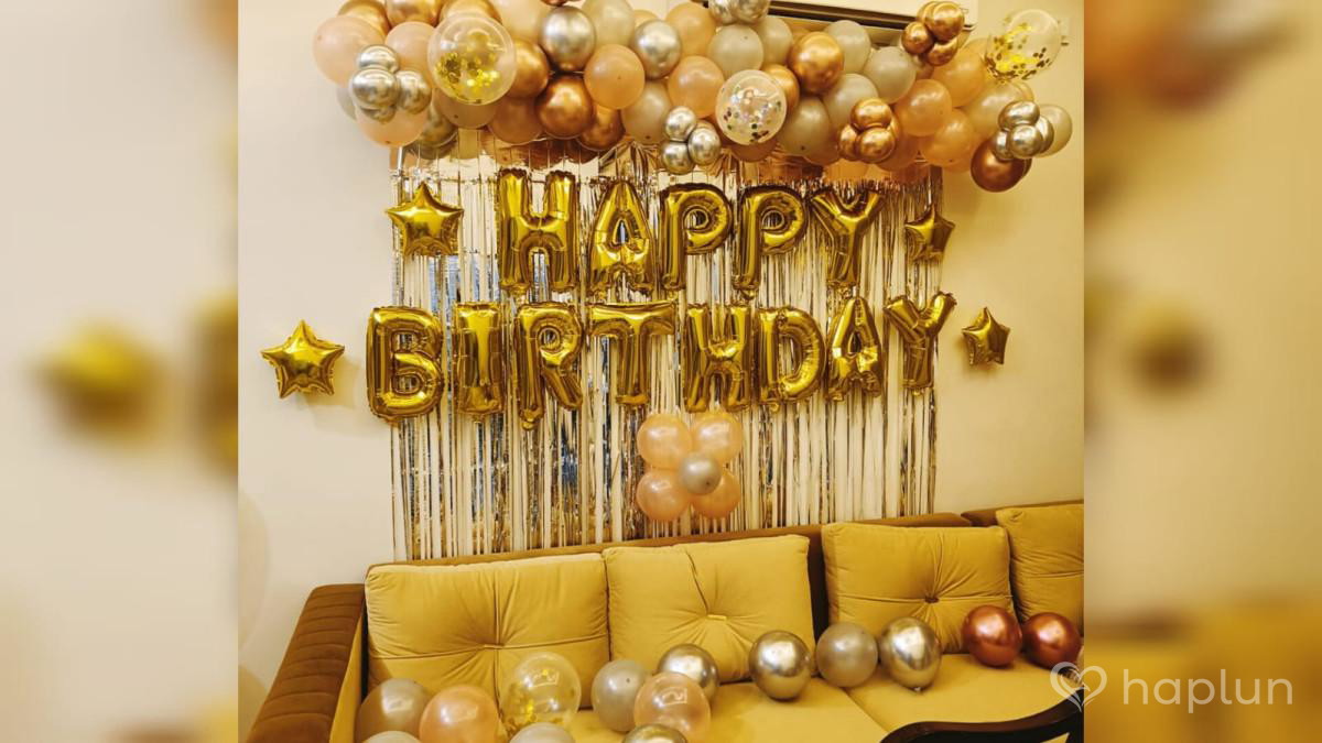 Birthday Backdrop Decoration