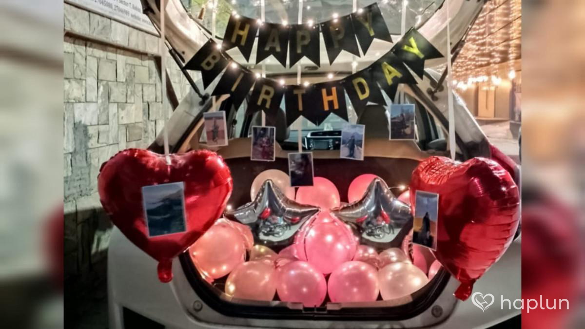 Car Dikki Surprise For Birthday