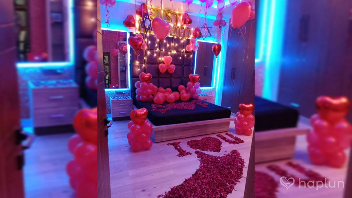 First Wedding Night Decoration