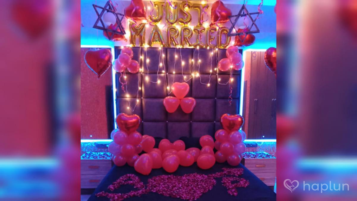Just Married Room Surprise