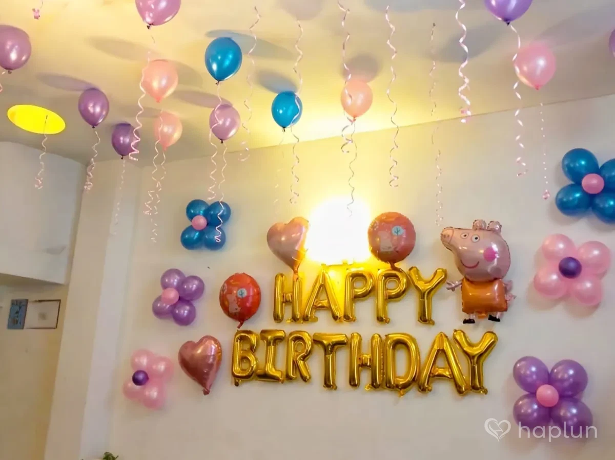 Peppa Pig Birthday Decoration