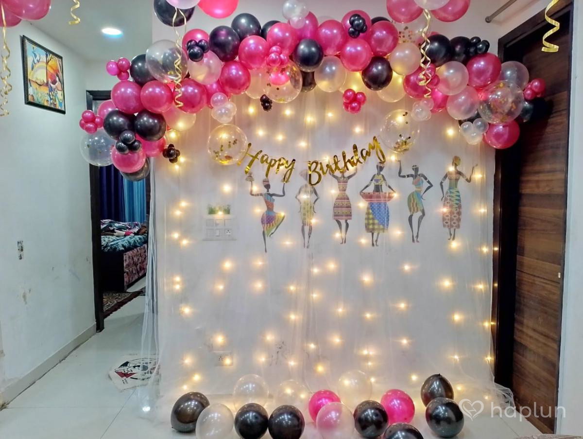 Wall Backdrop For Birthday Surprise