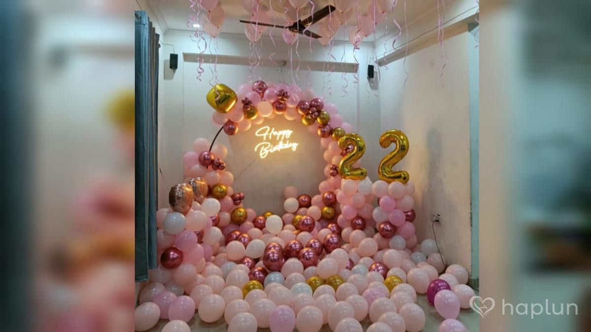 22nd Birthday Ring Decoration