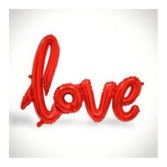 "Love" Cursive Foil