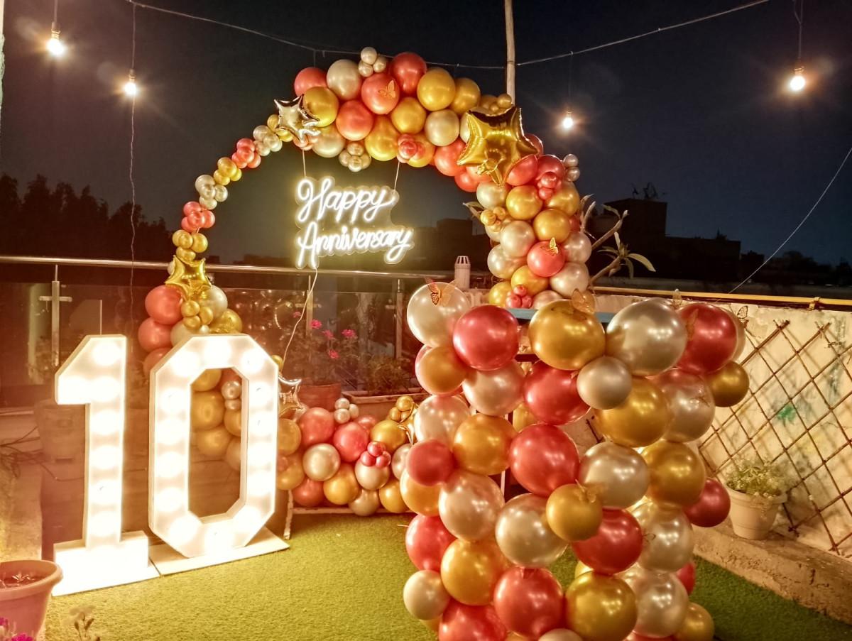 10th Anniversary Ring Decoration