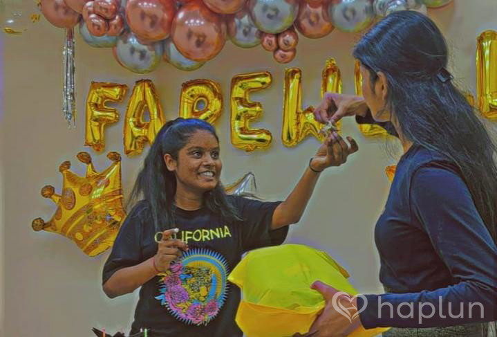 balloon decoration for farewell