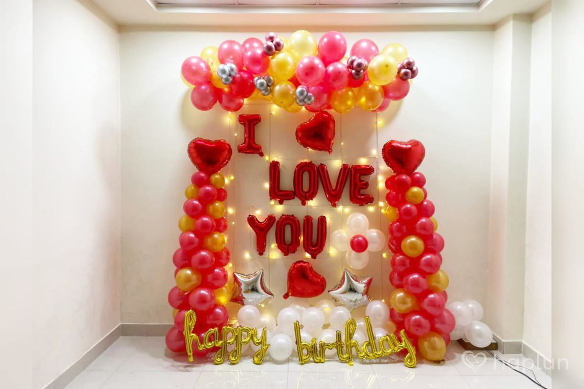 Love Theme Birthday Surprise