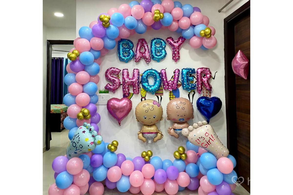 Baby Shower Wall Backdrop