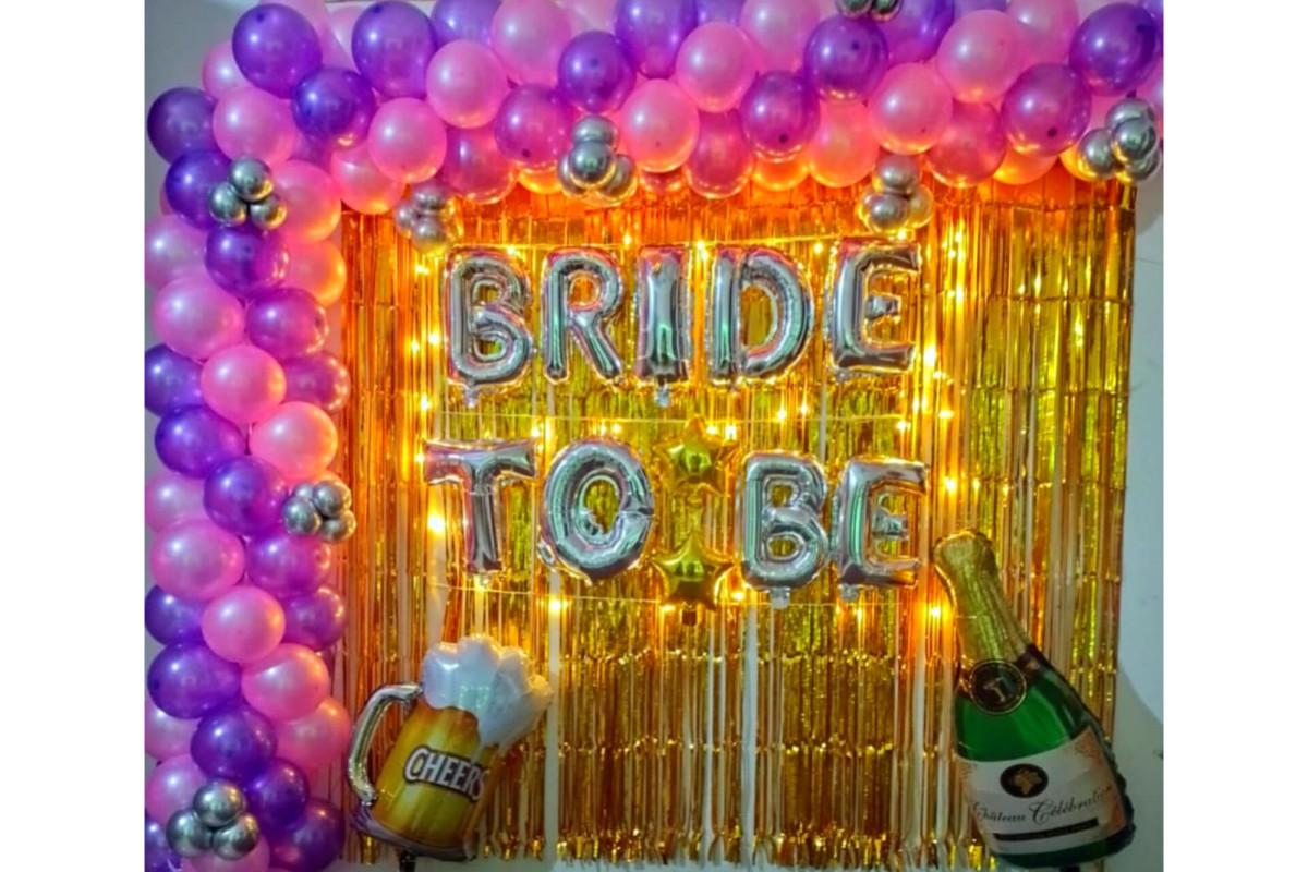 Bachelor Party Decoration On Wall