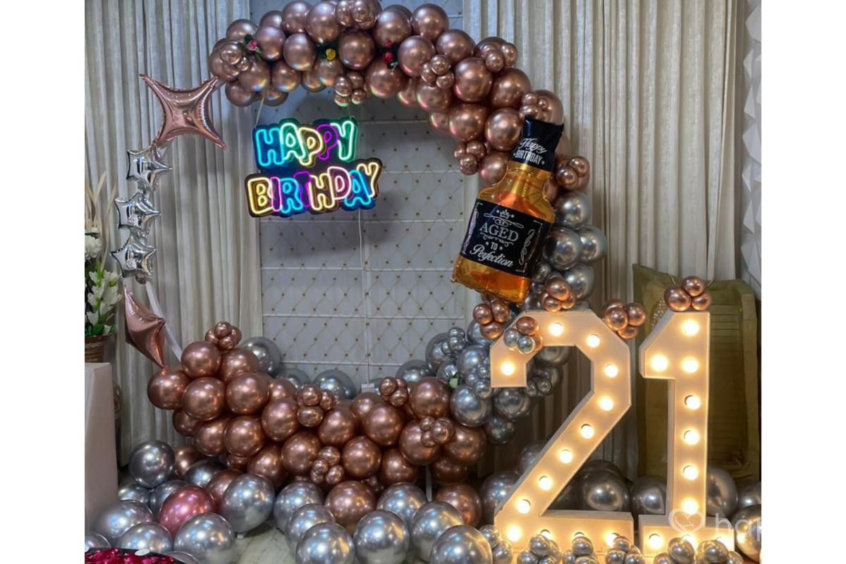 21st Birthday Ring Decoration