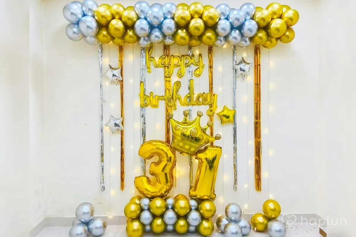Fairy Light Birthday Decor