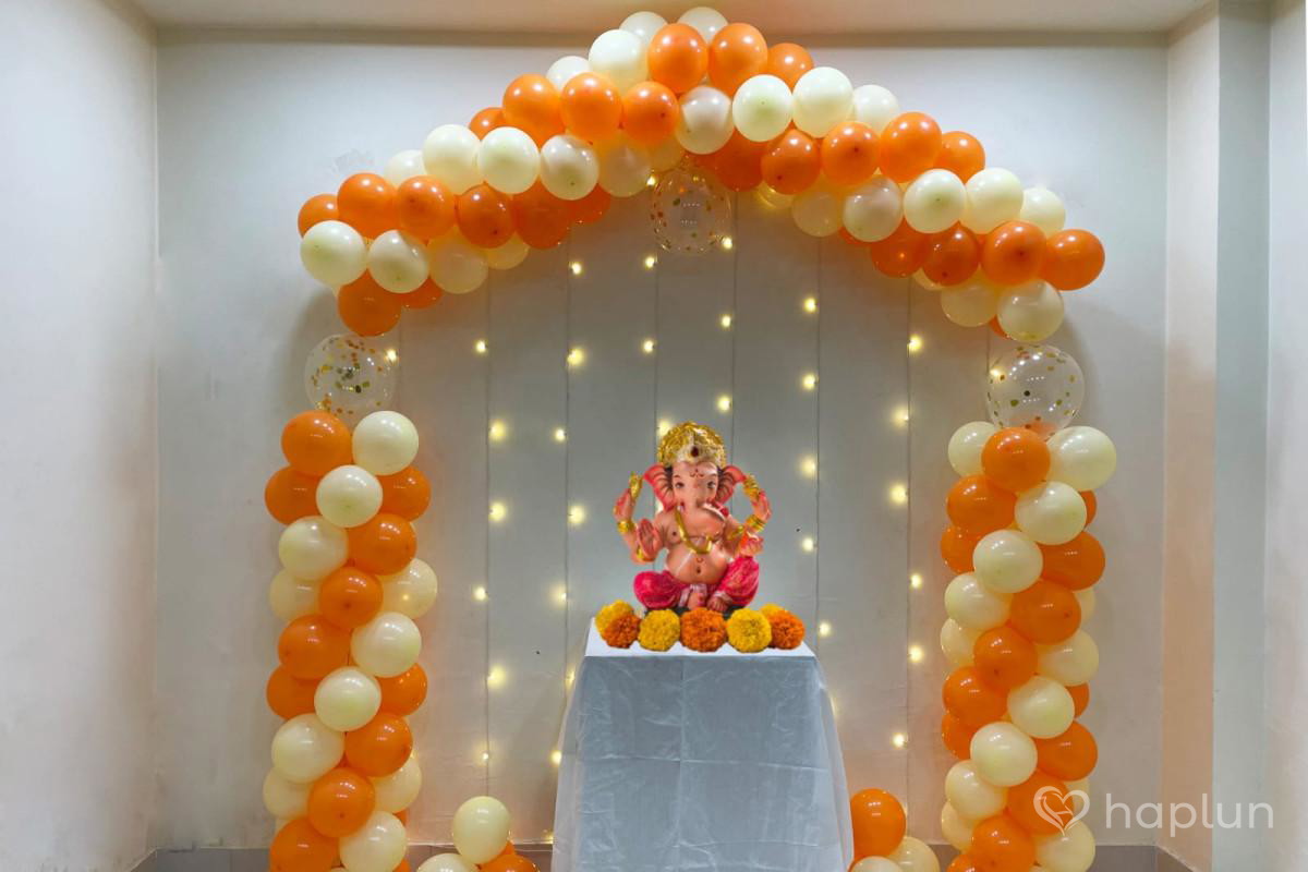 Decoration For Ganesh Ji Puja