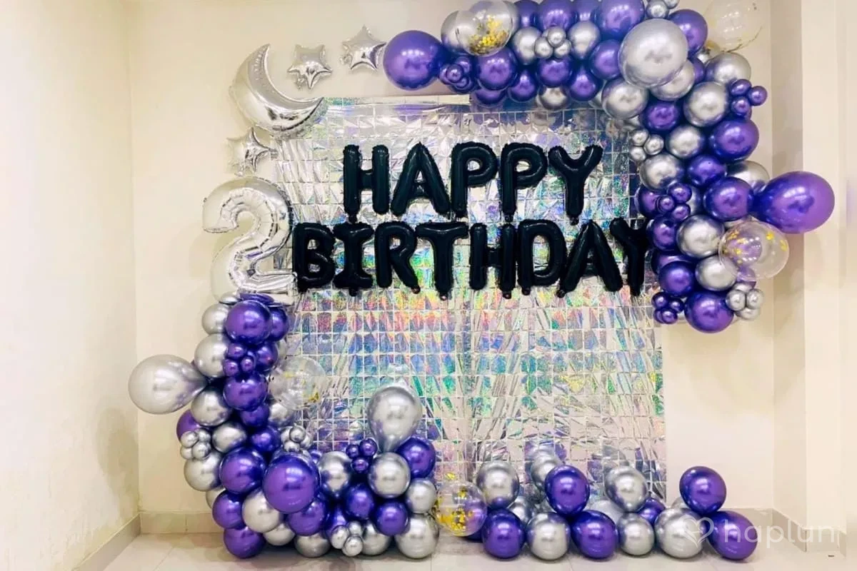 Sparkling Backdrop Decor